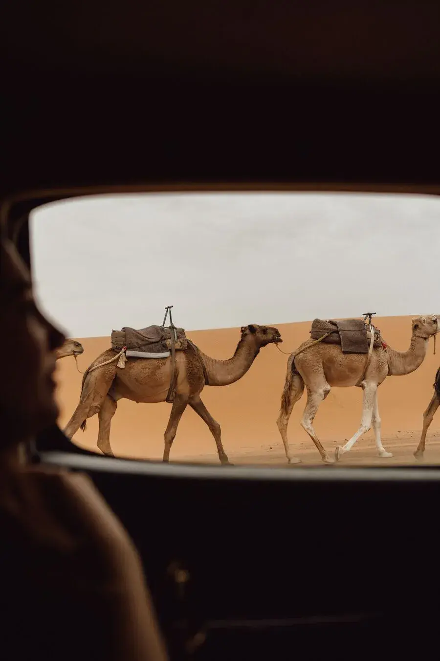 Morocco's open desert landscape